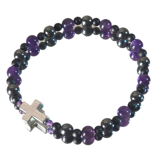 Amethyst Energie Armband Jeremiel Stirnchakra