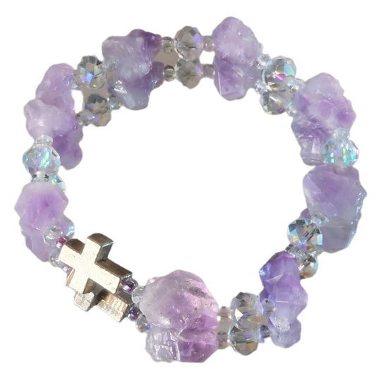 Amethyst Energie Armband Lumina Stirnchakra