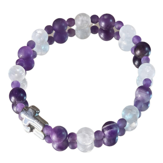 Amethyst Energie Armband Elysia Stirnchakra