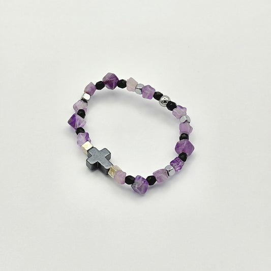 Kids Amethyst Energie Armband Lars Stirnchakra