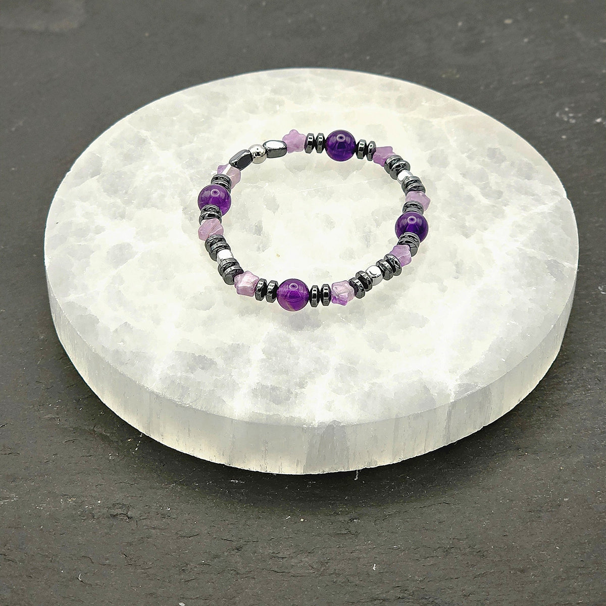 Kids Energie Armband Amethyst Lilo Stirnchakra
