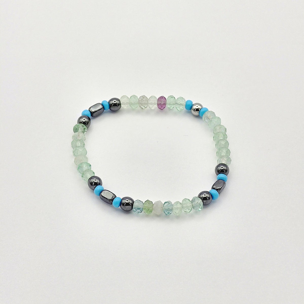 Kids Fluorit Energie Armband Lisa Kronenchakra