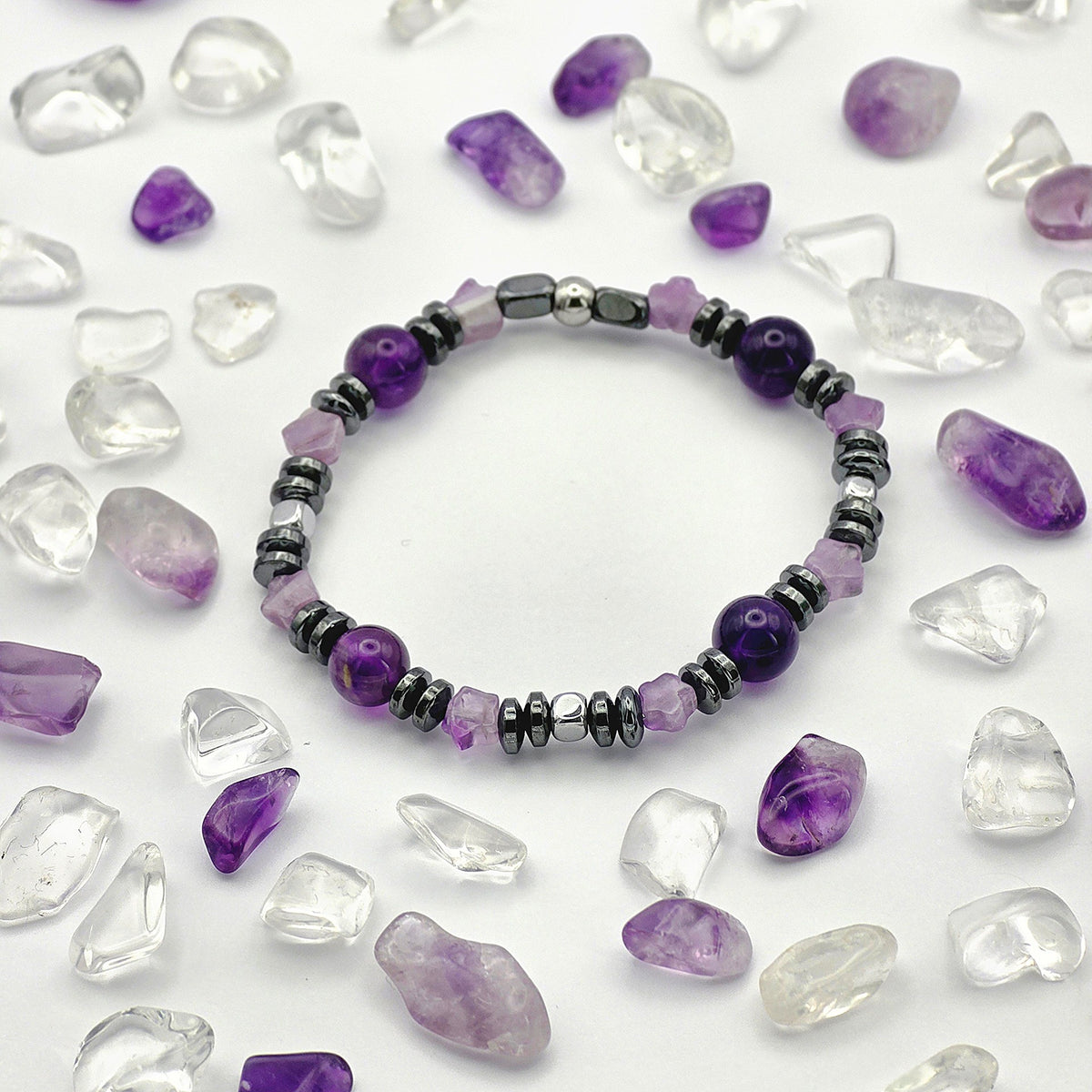 Kids Energie Armband Amethyst Lilo Stirnchakra