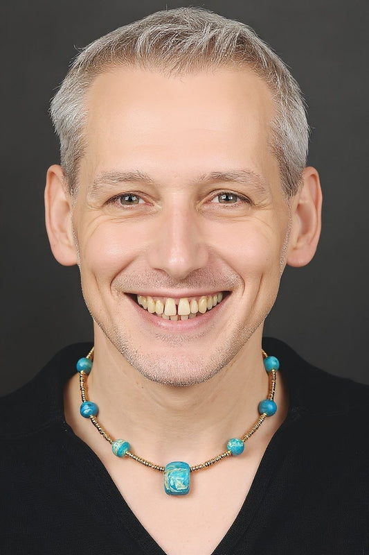 Atacama Opal Energie Kette mit Stein Atacama Opal Halschakra