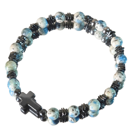 Azurit K2 Energie Armband Skywalker Stirnchakra