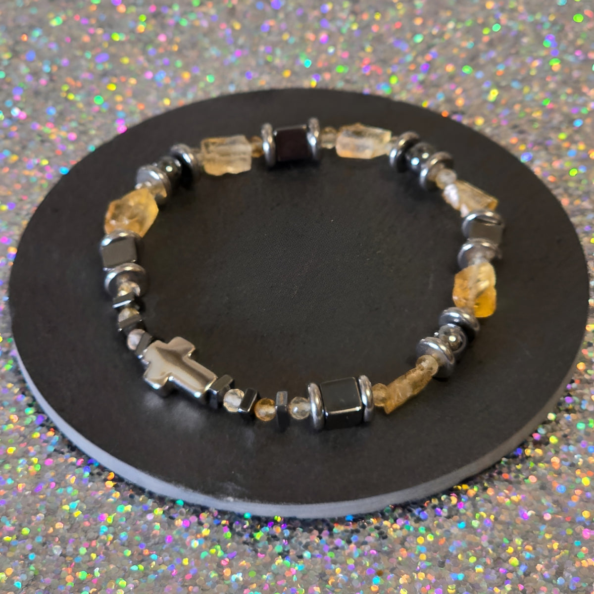 Citrin Energie Armband Forrest Solarplexus Chakra
