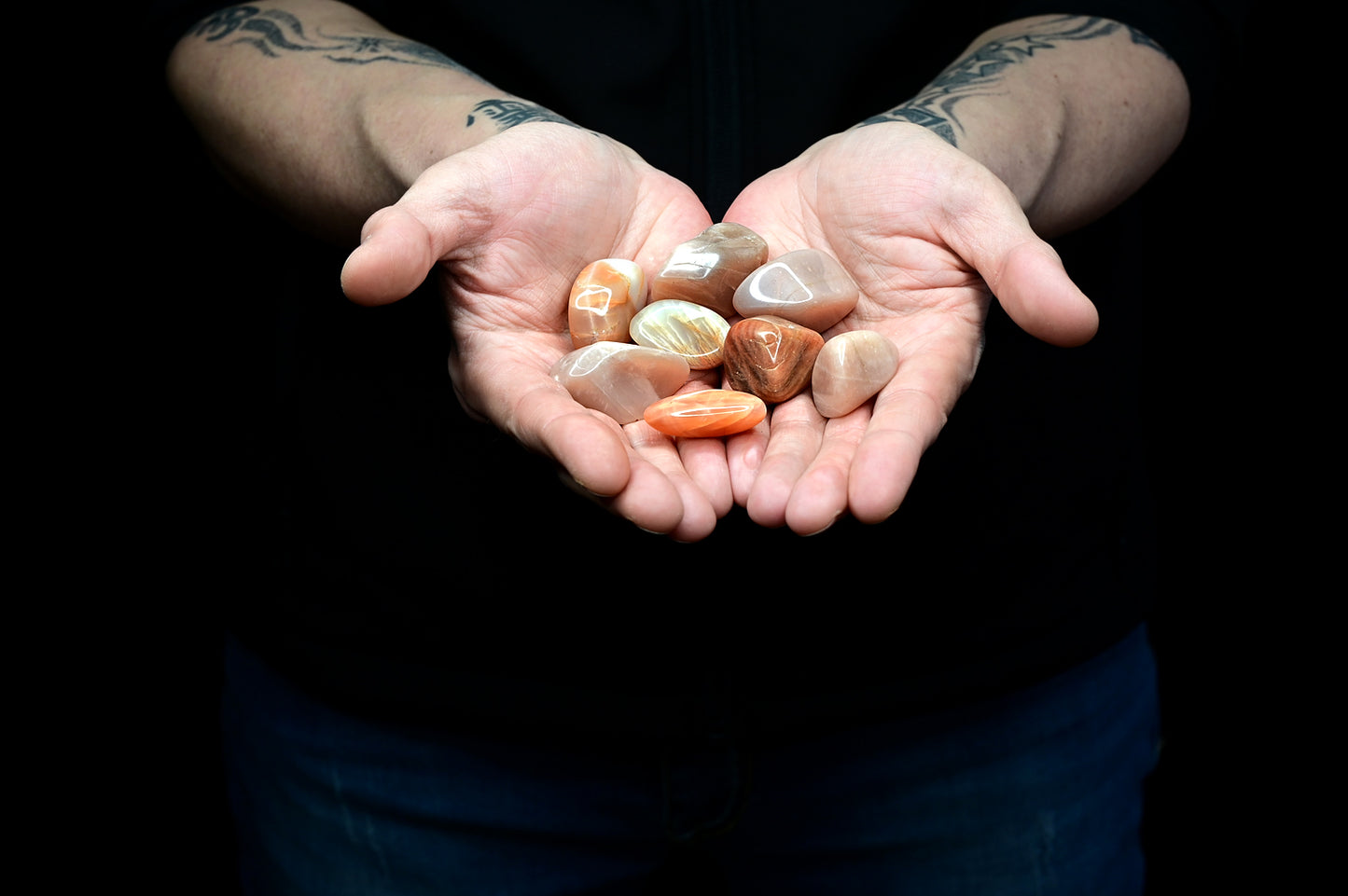Mondstein Energie Stein Sakralchakra