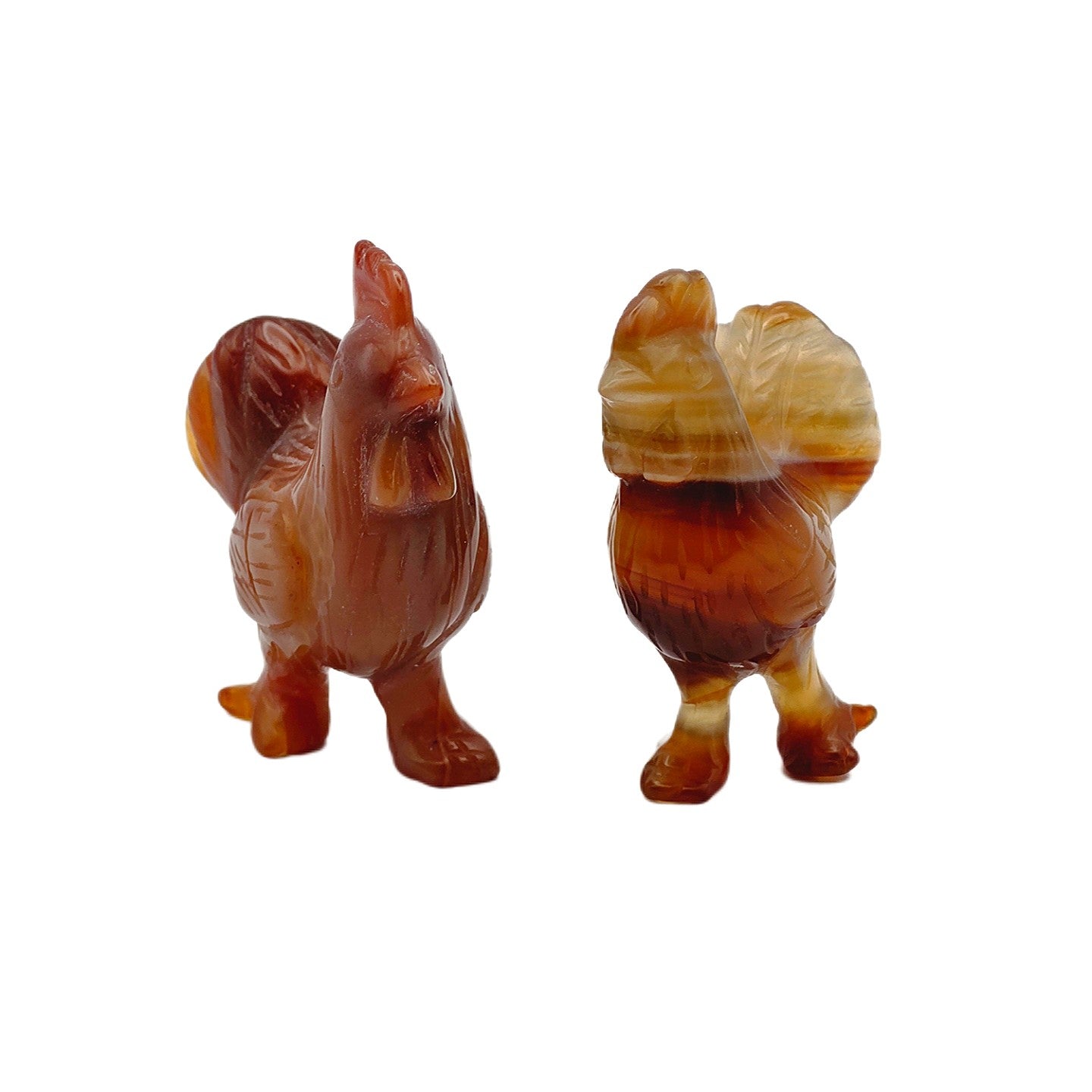 Chinesisches Sternzeichen Hahn – aus Karneol Sakralchakra