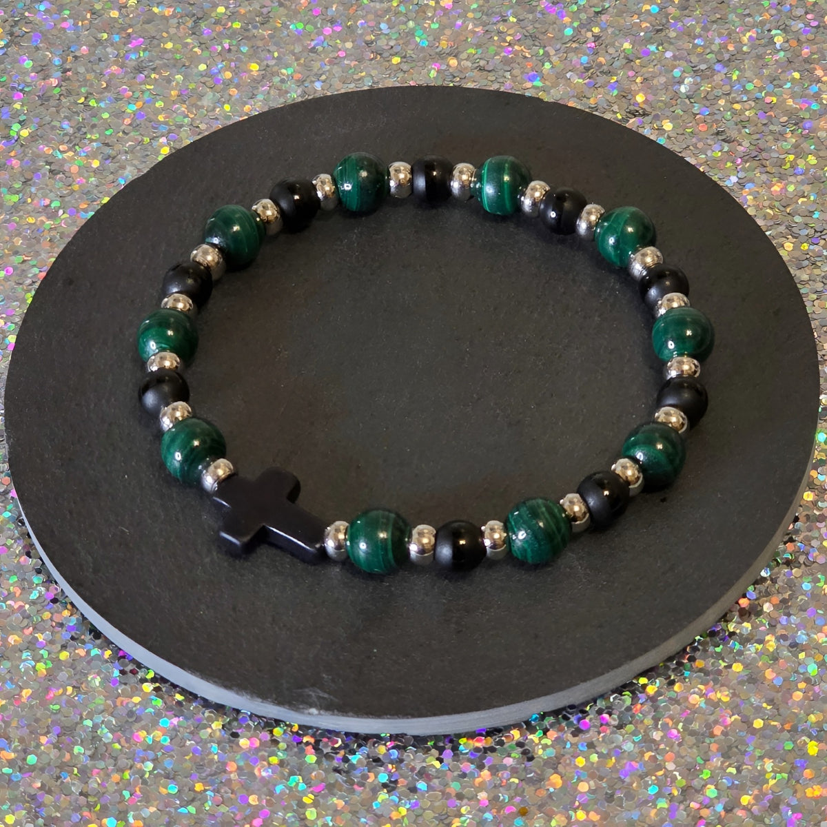 Malachit Energie Armband Balu Herzchakra