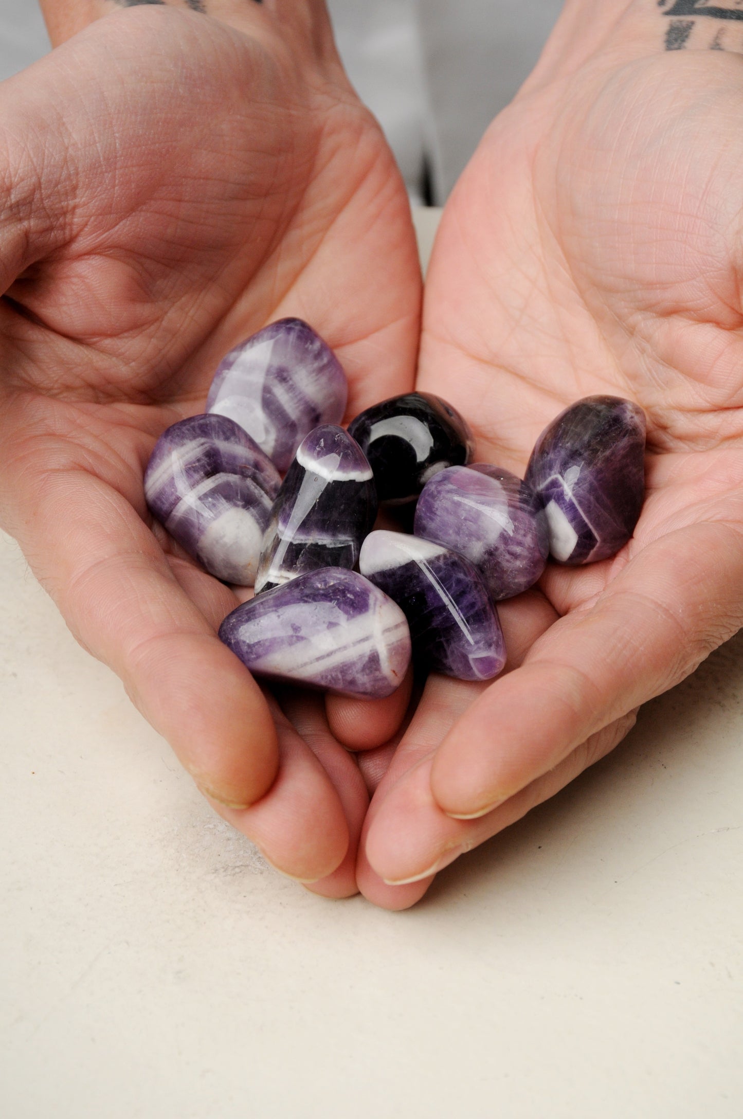 Amethyst Energie Stein Stirnchakra