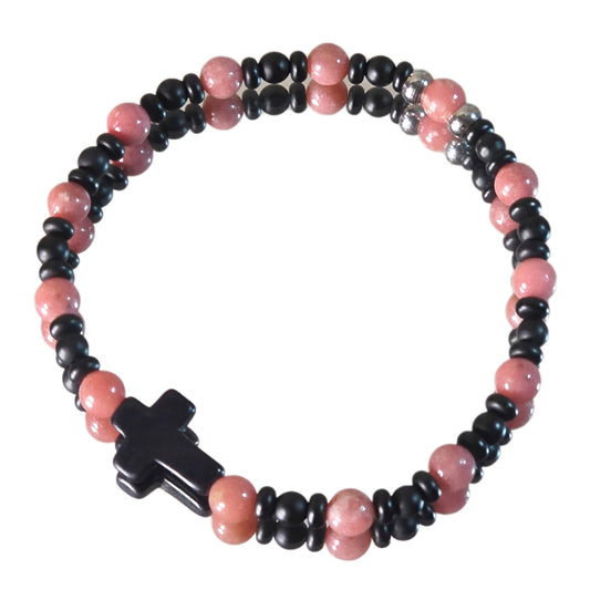 Thulit Energie Armband Amalia Herzchakra