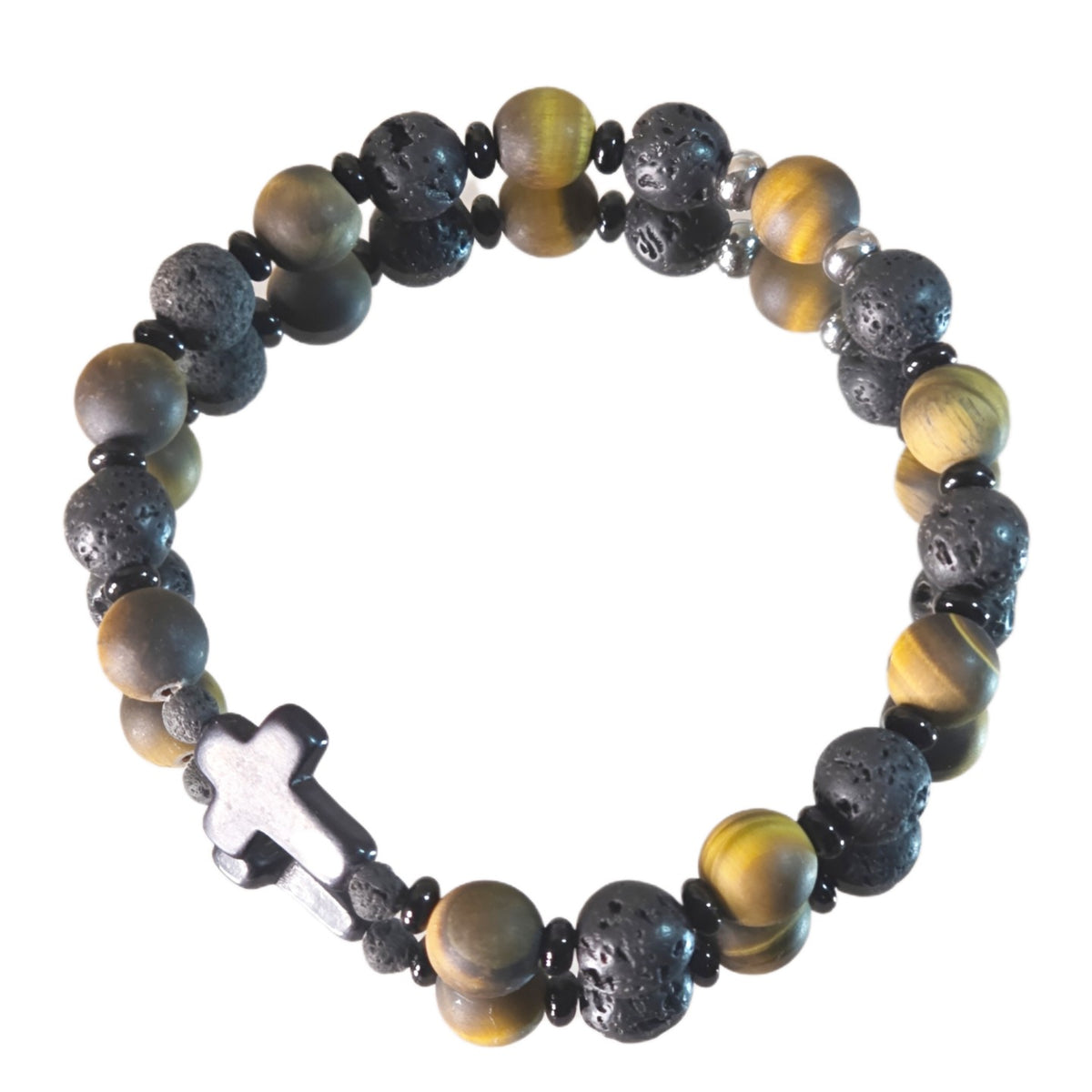 Tigerauge Energie Armband Apollo Solarplexus Chakra