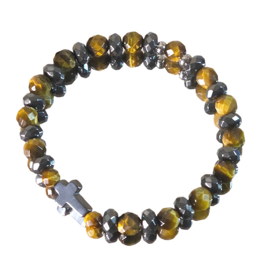 Tigerauge Energie Armband Glory Solarplexus Chakra