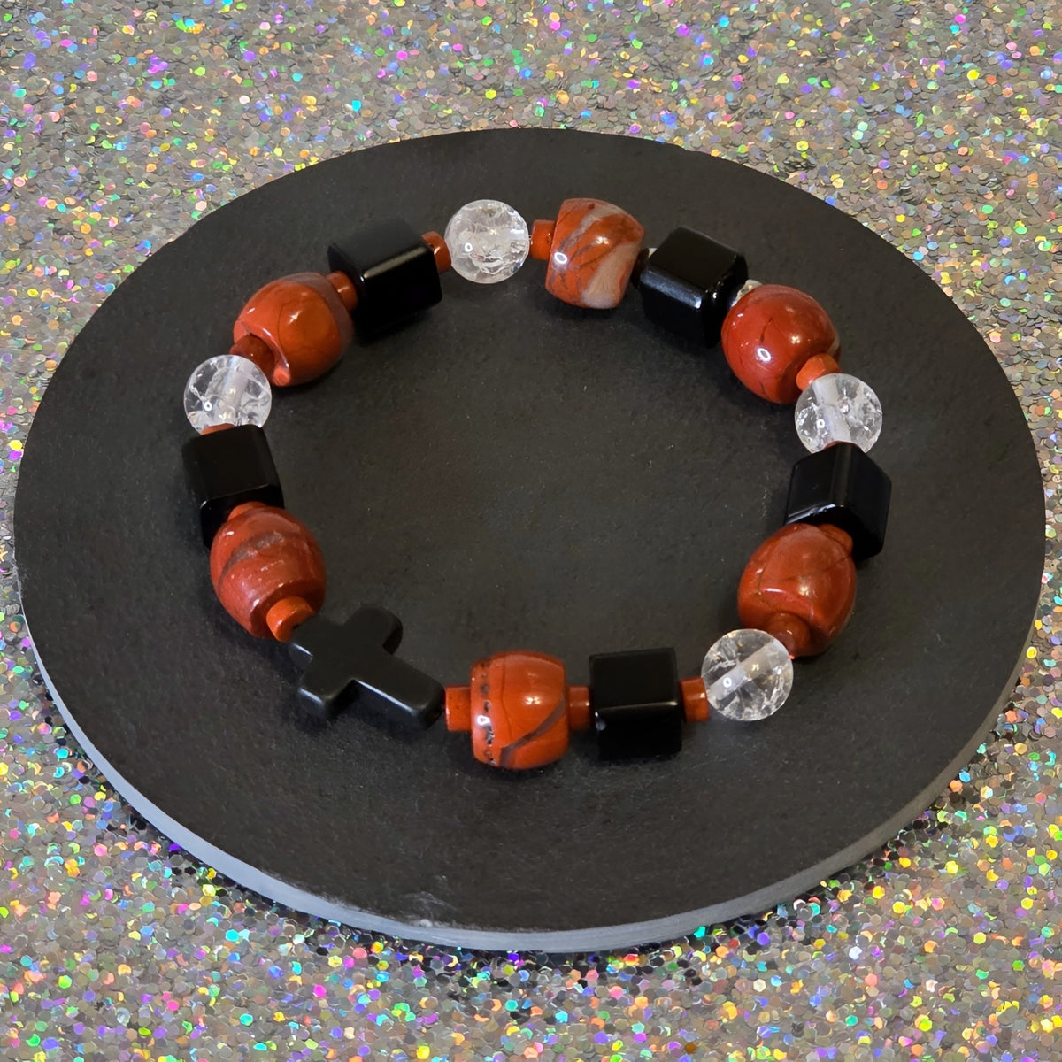 roter Jaspis Energie Armband Kaizen Wurzelchakra