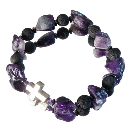 Amethyst Energie Armband Astraea Stirnchakra