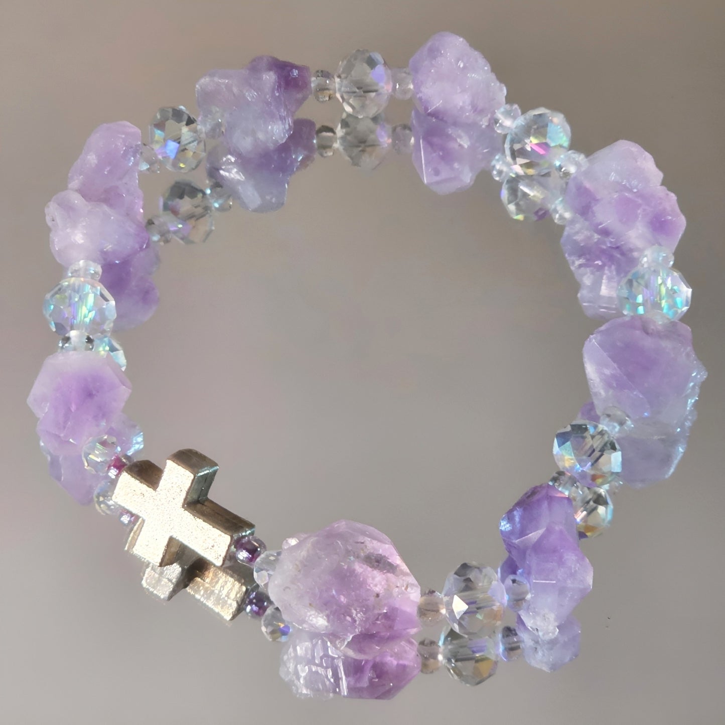Amethyst Energie Armband Lumina Stirnchakra