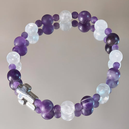 Amethyst Energie Armband Elysia Stirnchakra