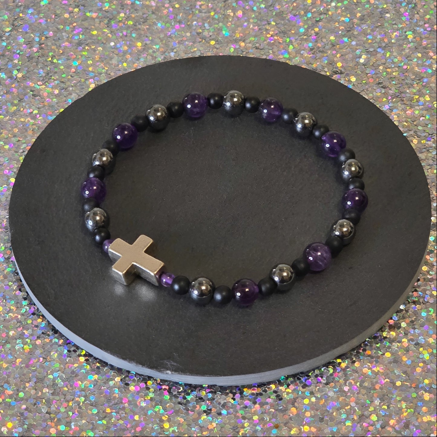 Amethyst Energie Armband Jeremiel Stirnchakra