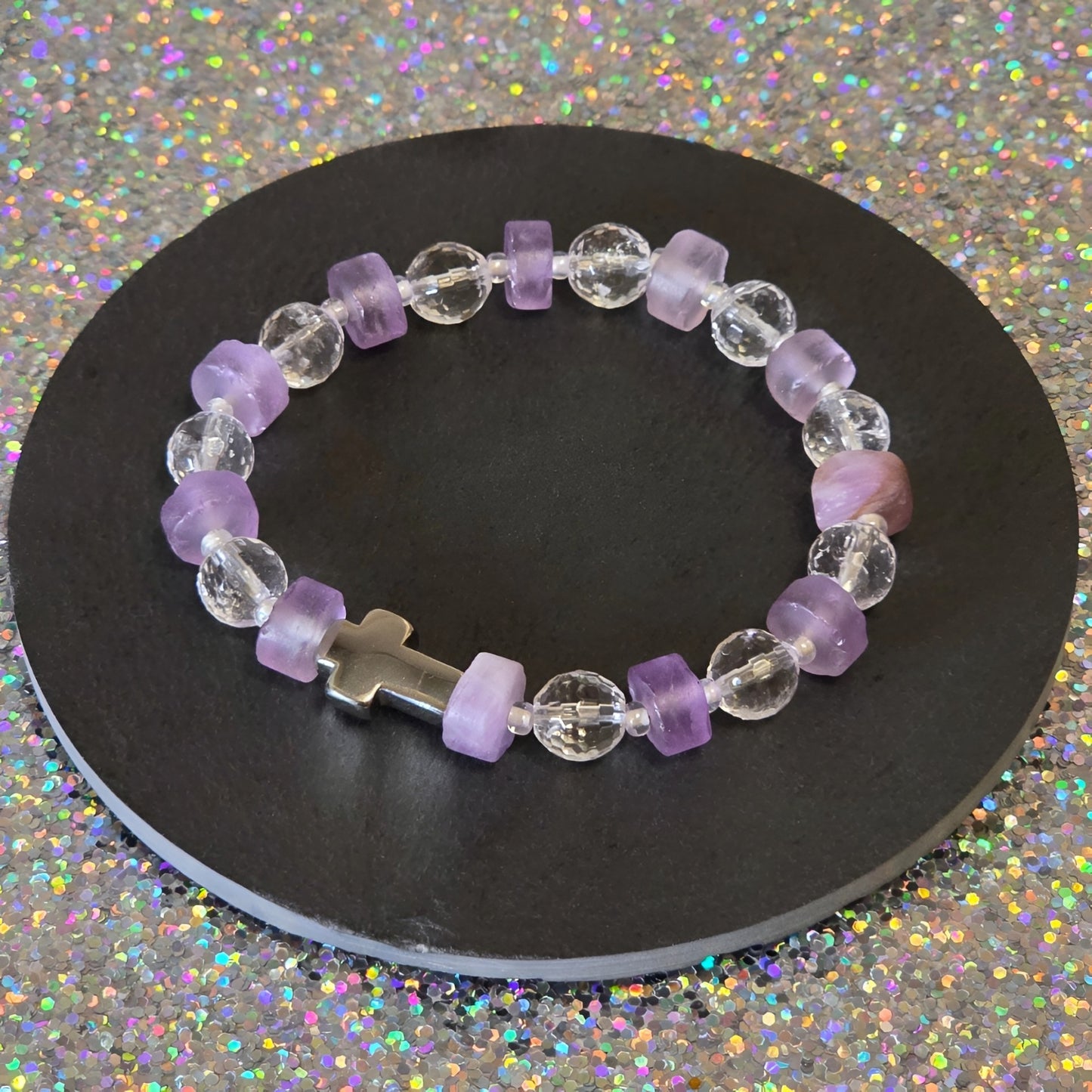 Amethyst Energie Armband Diana Stirnchakra