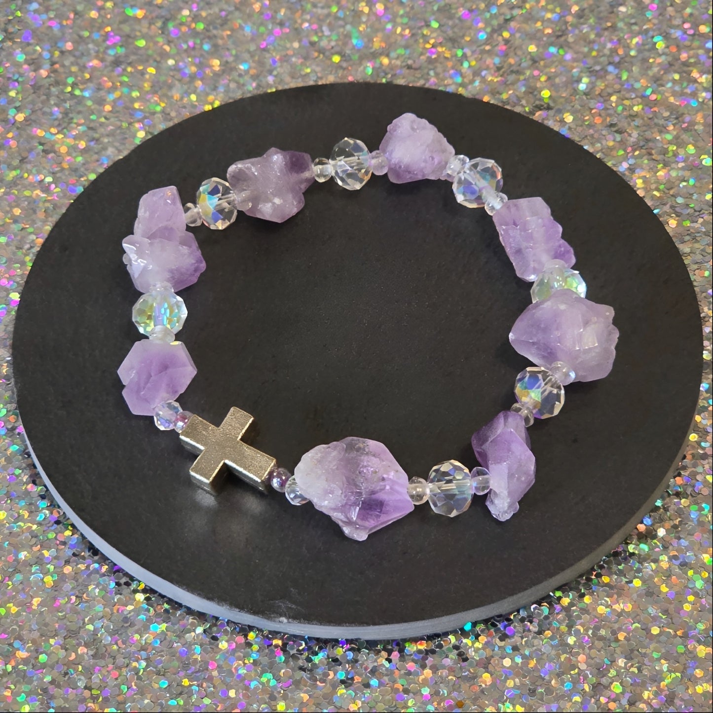 Amethyst Energie Armband Lumina Stirnchakra