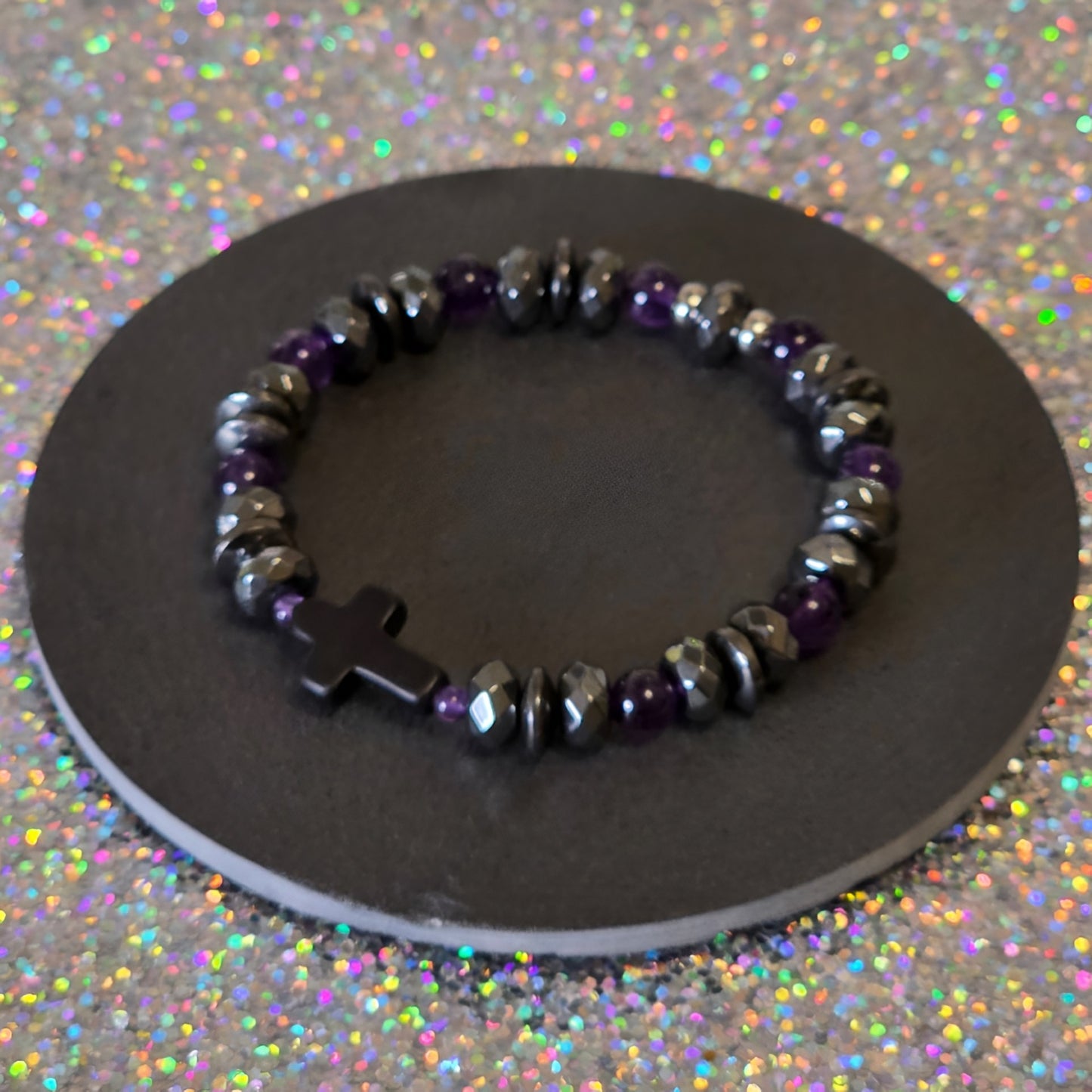 Amethyst Energie Armband Zadkiel Stirnchakra