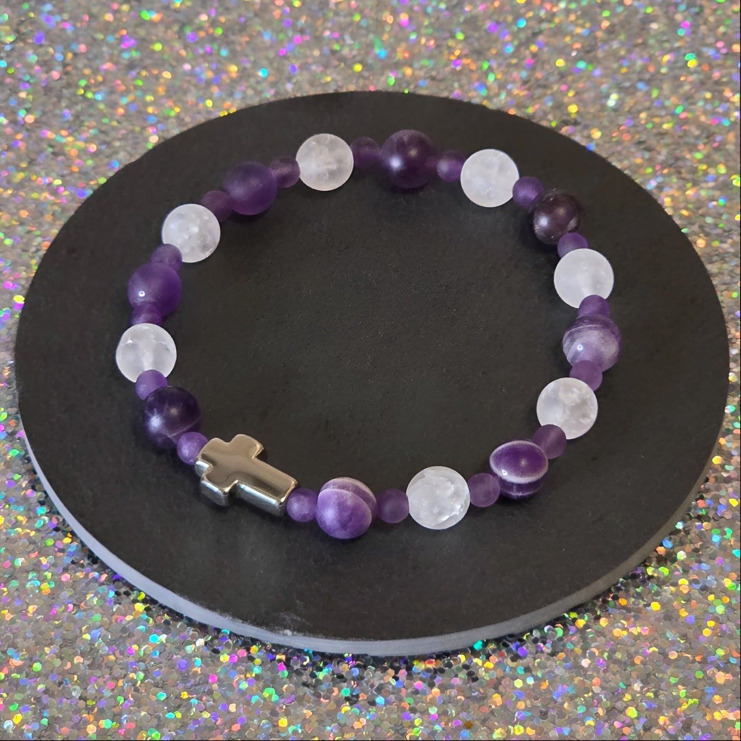 Amethyst Energie Armband Elysia Stirnchakra