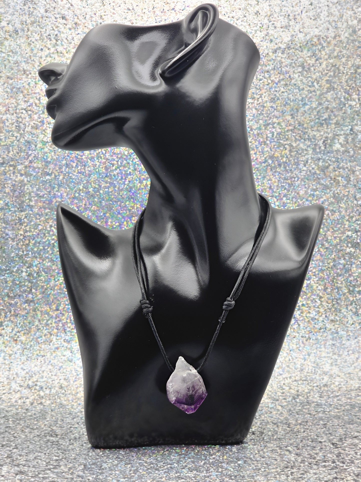 Amethyst Energie Anhänger Stirnchakra