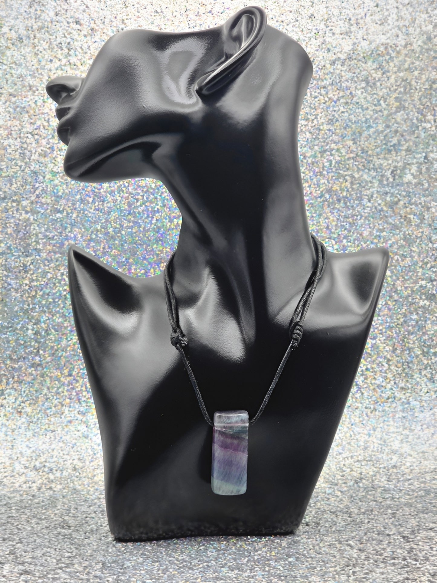 Fluorit Energie Anhänger Kronenchakra