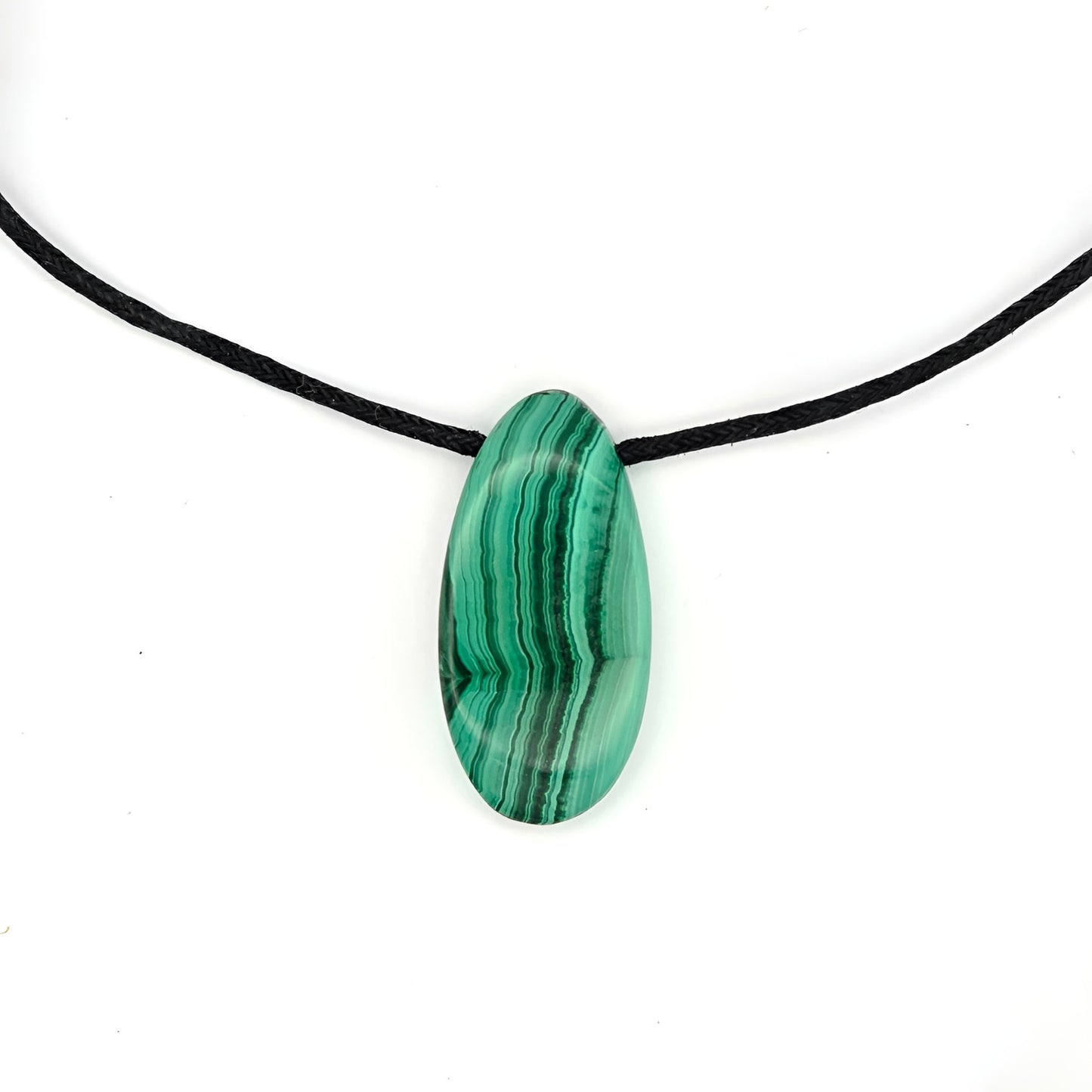 Malachit Energie Anhänger Herzchakra