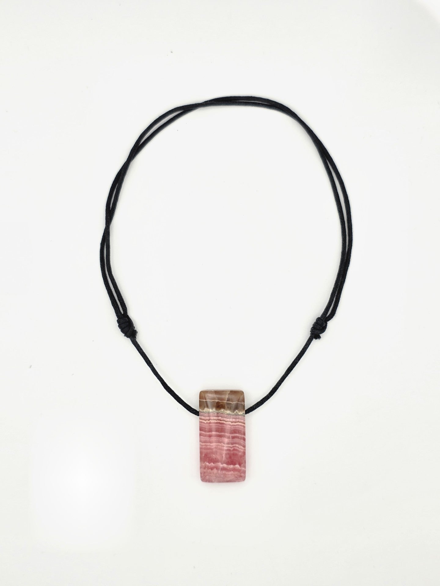 Rhodochrosit Energie Anhänger Herzchakra