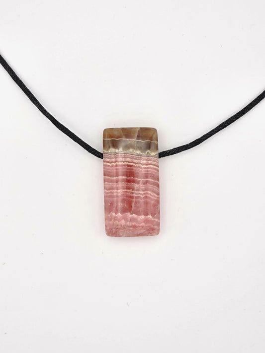 Rhodochrosit Energie Anhänger Herzchakra