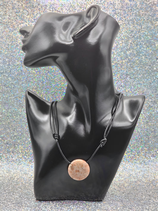 Sonnenstein Energie Anhänger Solarplexus Chakra