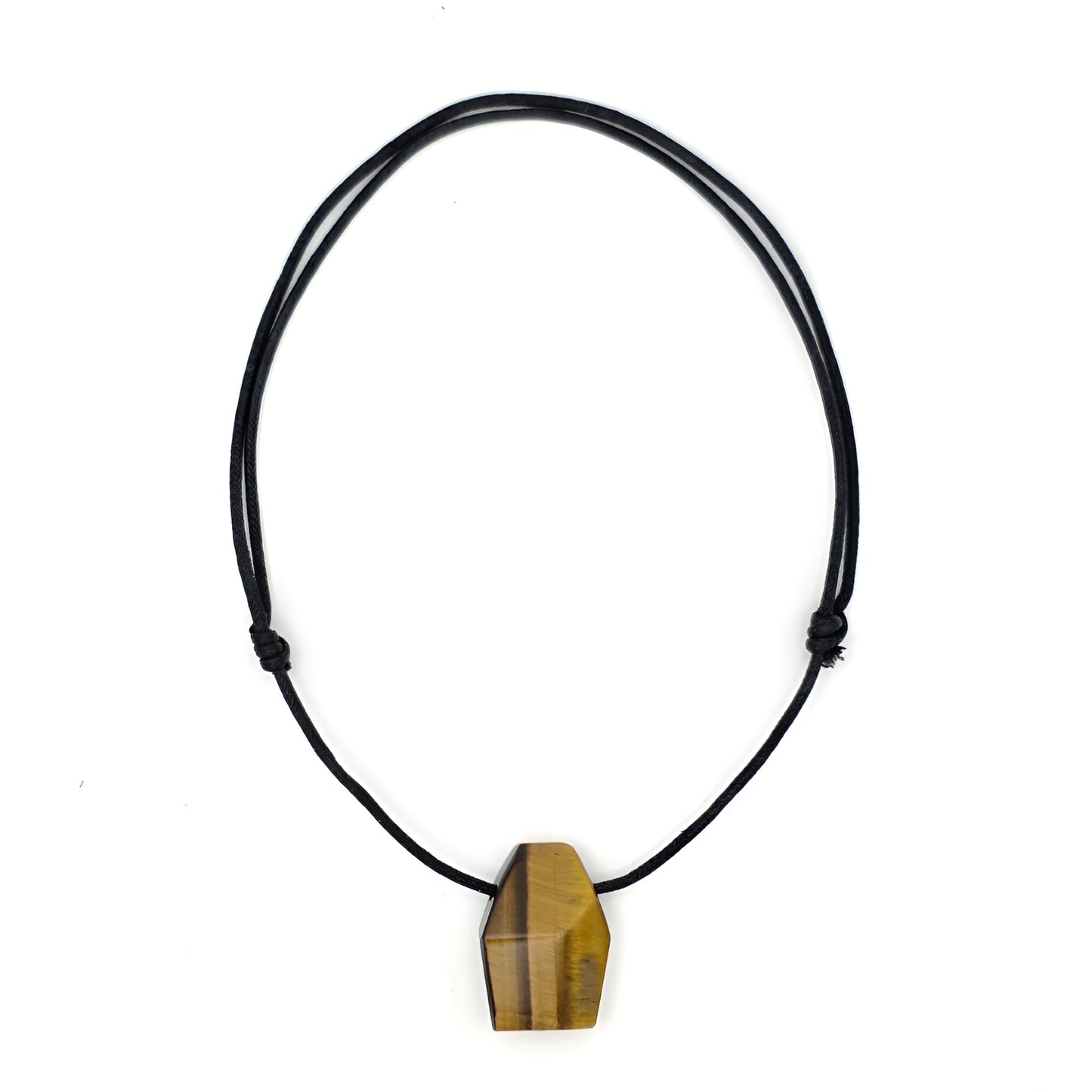 Tigerauge Energie Anhänger Solarplexus Chakra