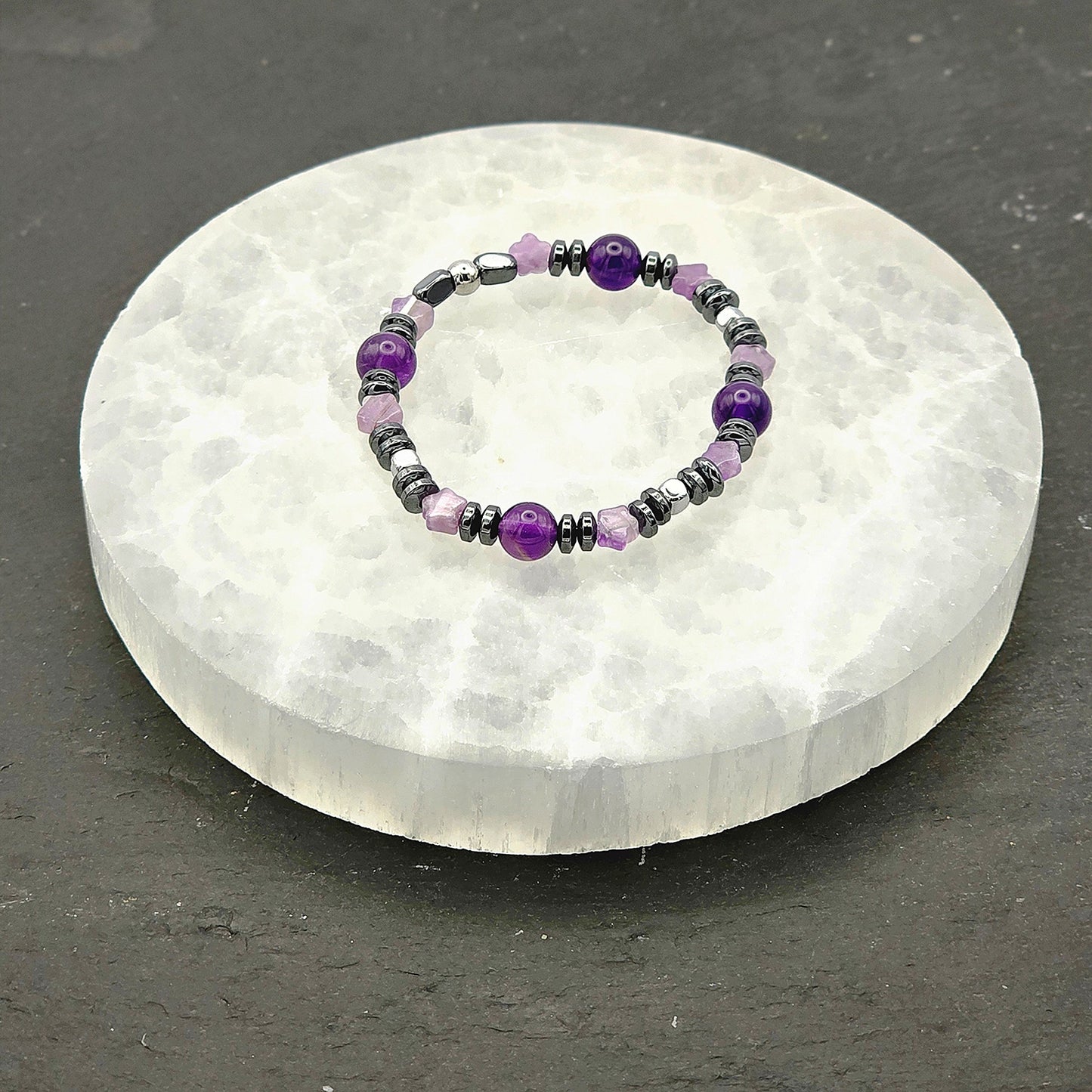 Kids Energie Armband Amethyst Lilo Stirnchakra