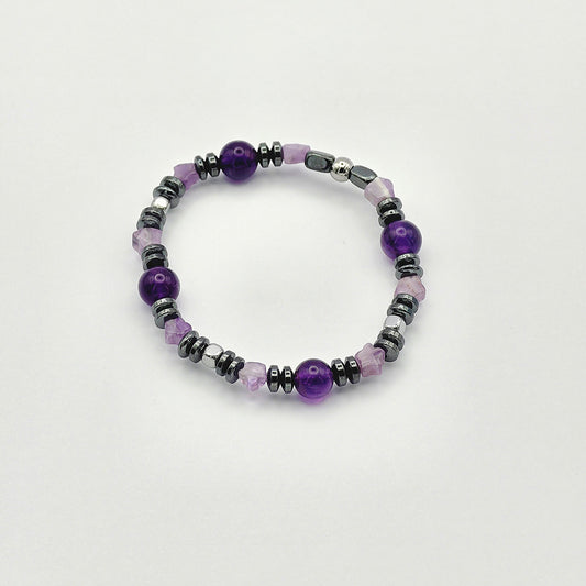 Kids Energie Armband Amethyst Lilo Stirnchakra
