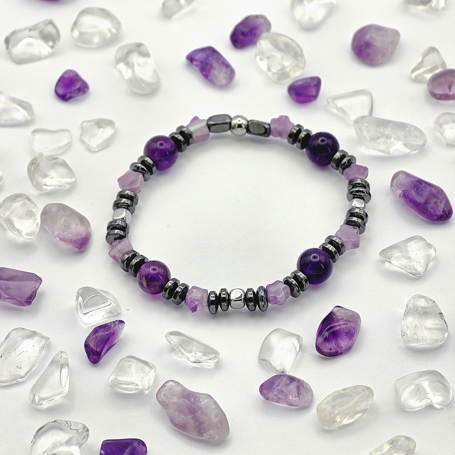 Kids Energie Armband Amethyst Lilo Stirnchakra
