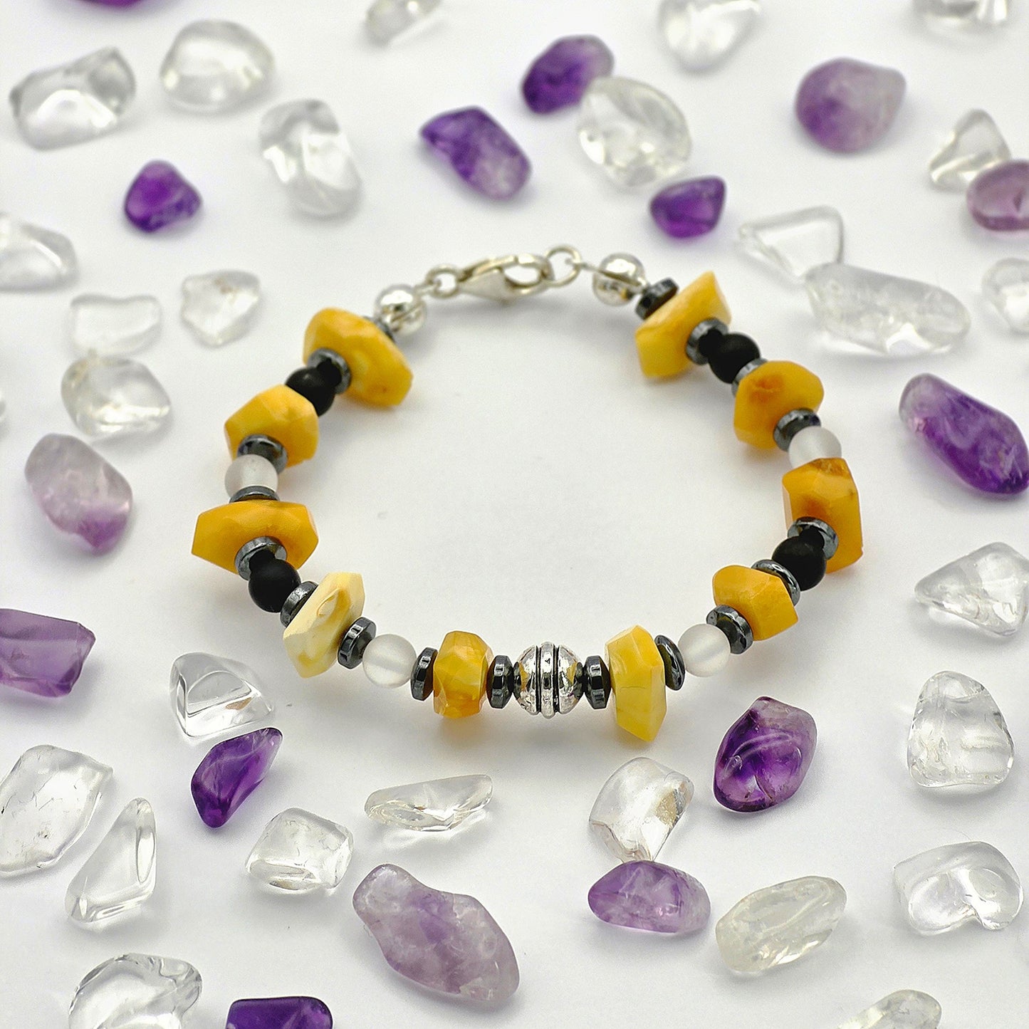 Kids Bernstein Energie Armband Domi Sakral & Solarplexus Chakra