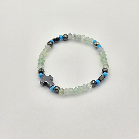 Kids Fluorit Energie Armband Lennox Kronenchakra