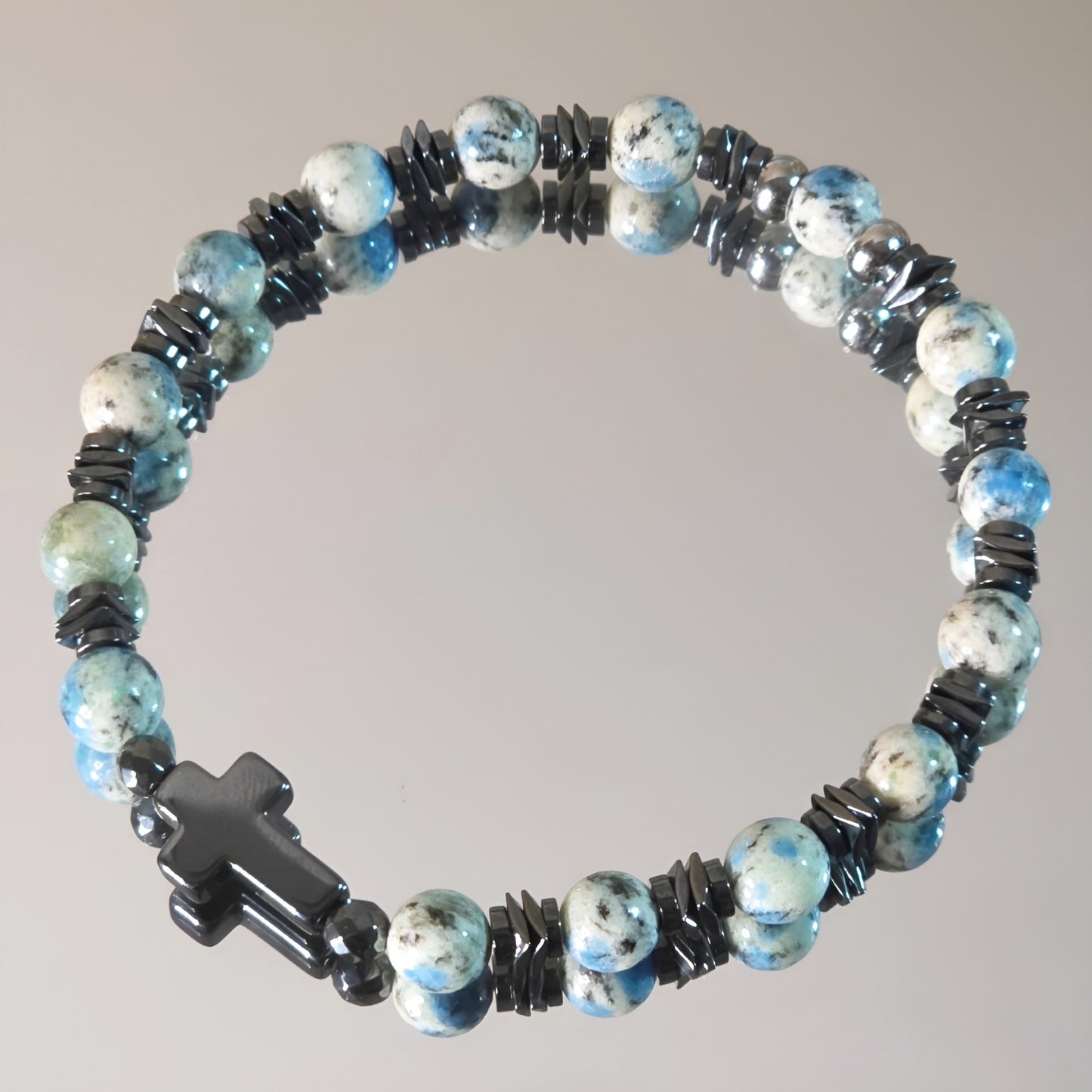 Azurit K2 Energie Armband Skywalker Stirnchakra