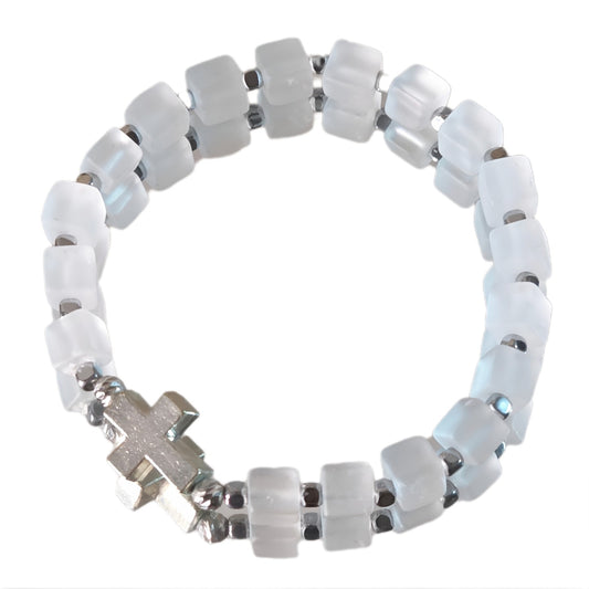 Bergkristall  Energie Armband Gabriel Kronenchakra