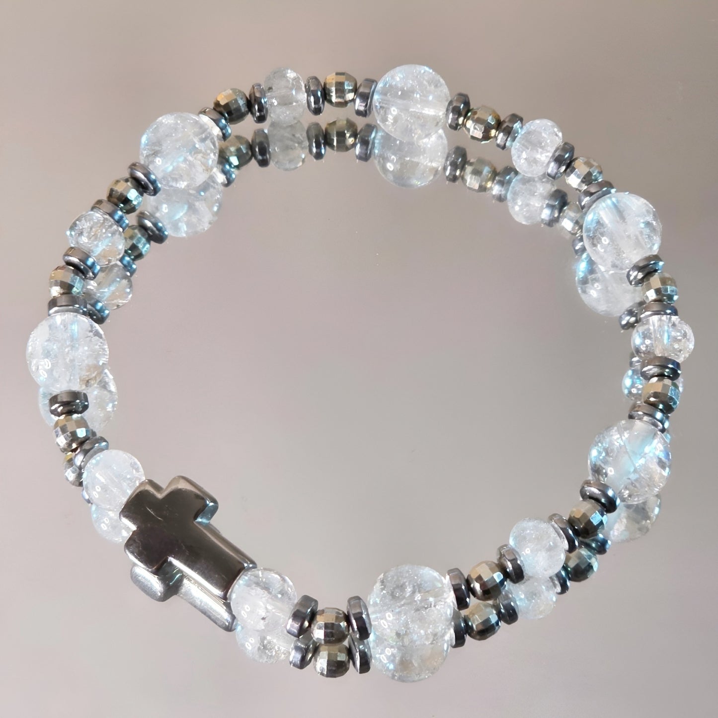 Bergkristall Energie Armband Metatron Kronenchakra