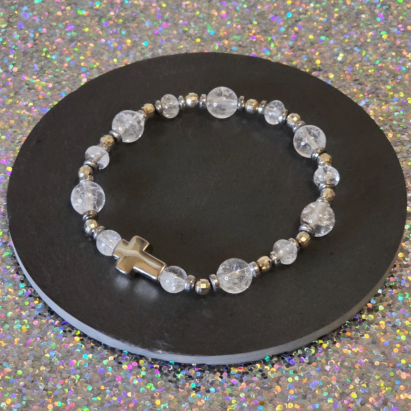 Bergkristall Energie Armband Metatron Kronenchakra