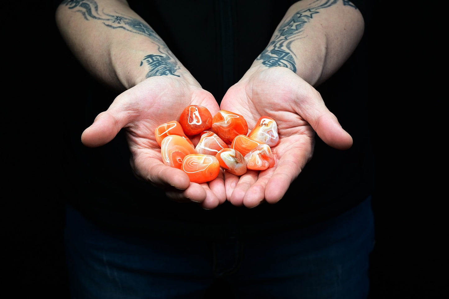 Karneol Energie Stein Sakralchakra