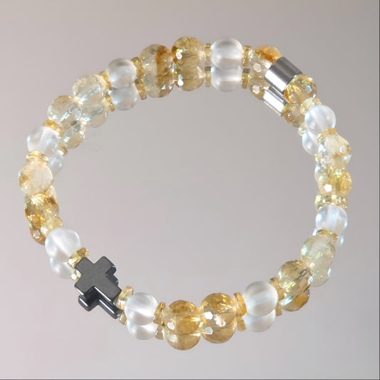 Citrin Energie Armband Jenny Solarplexus Chakra