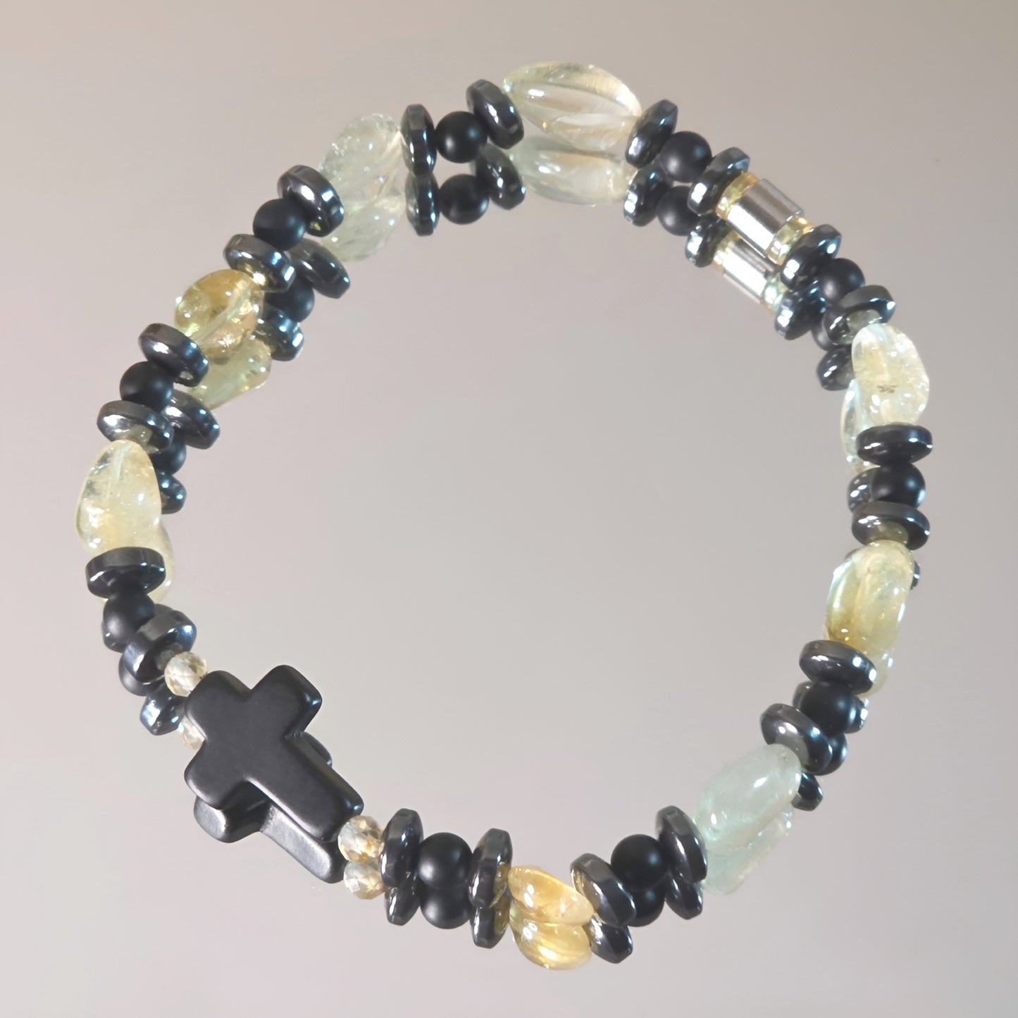 Citrin Energie Armband Silvestri Solarplexus Chakra