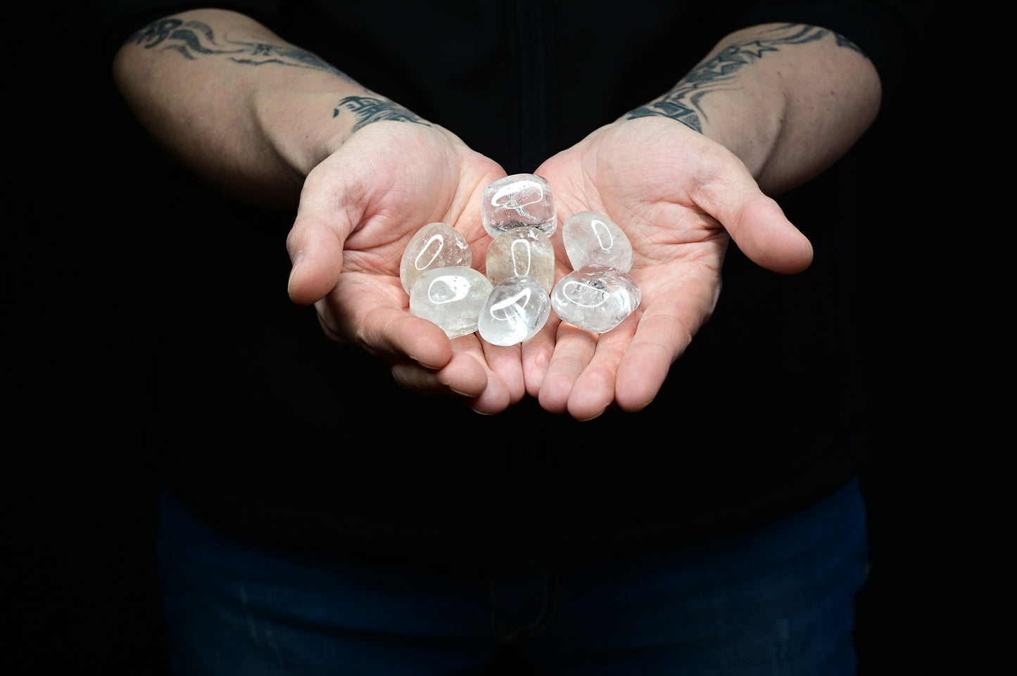 Bergkristall Energie Stein Kronenchakra