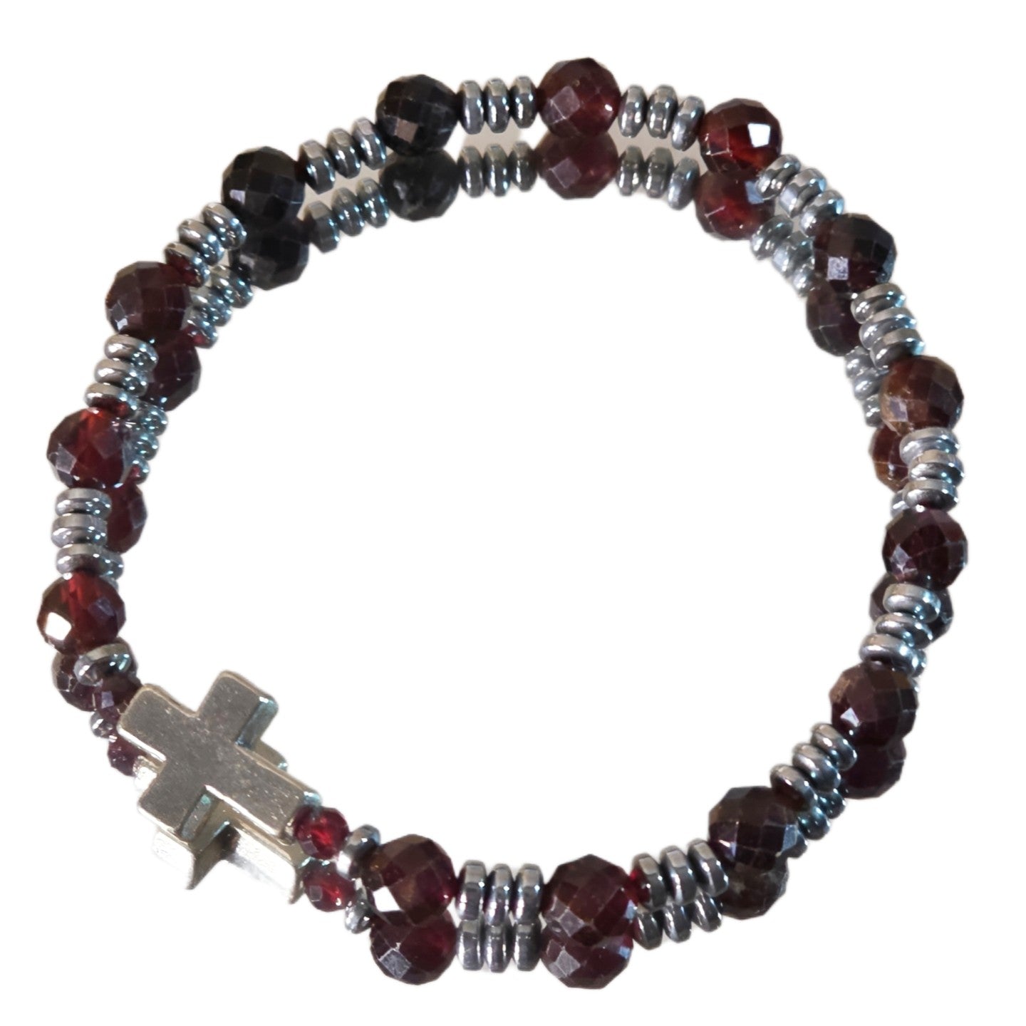 Granat Energie Armband Oliver Wurzelchakra