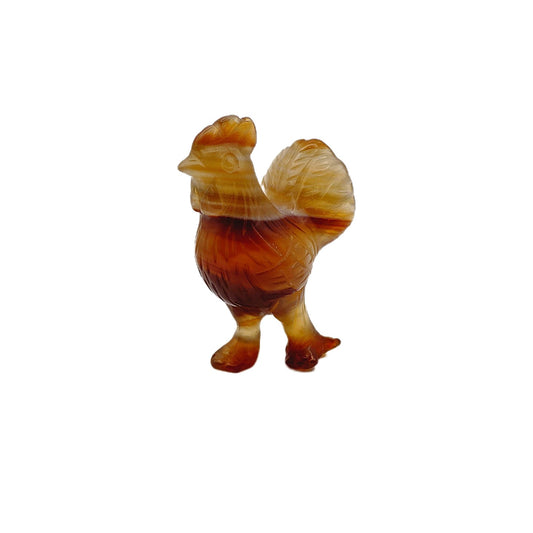 Chinesisches Sternzeichen Hahn – aus Karneol Sakralchakra