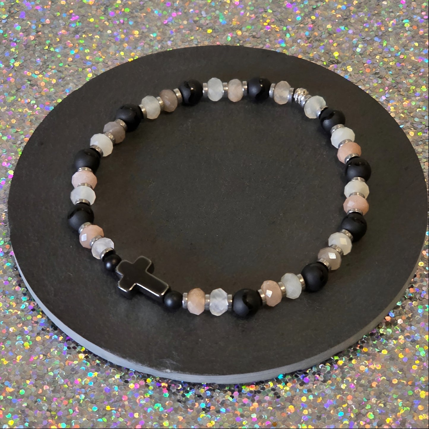 Mondstein Energie Armband Stephan Sakralchakra