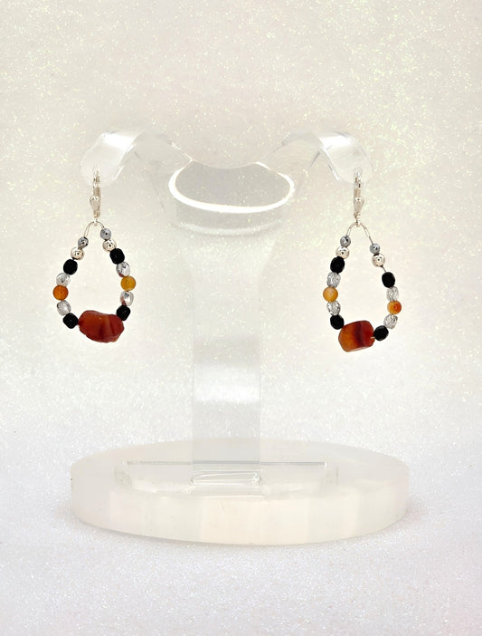 Karneol Ohrring Sakralchakra